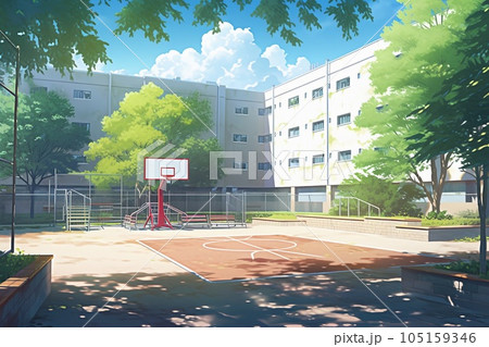 学校関係の背景イラスト 学校関係の背景イラスト 105159346