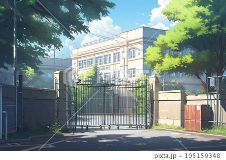 学校関係の背景イラスト 105159348