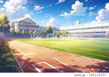 学校関係の背景イラスト 105159357