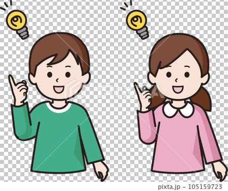 閃爍兒童的插圖集 105159723