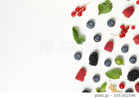 Tasty and delicious summer food, berries, healthy food concept Tasty and delicious summer food, berries, healthy food concept 105162596