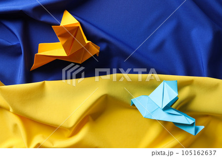 International day of peace or world peace day, symbol of peace - pigeon 105162637
