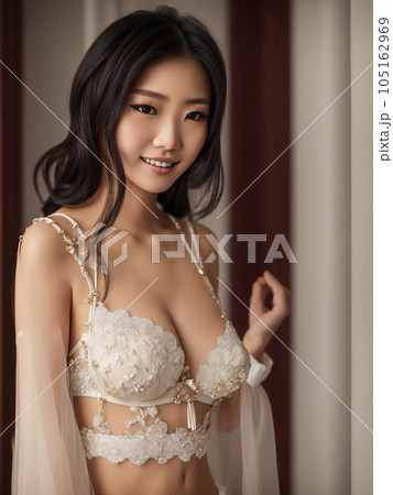 ランジェリーの女性 105162969