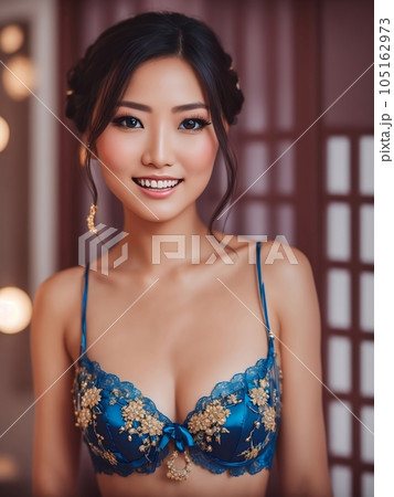 ランジェリーの女性 105162973