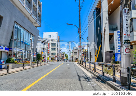 東京都世田谷区の都市風景　奥沢駅 105163060