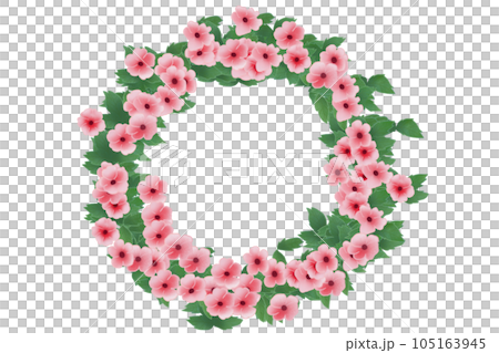 Thunbergia flower card 8 105163945
