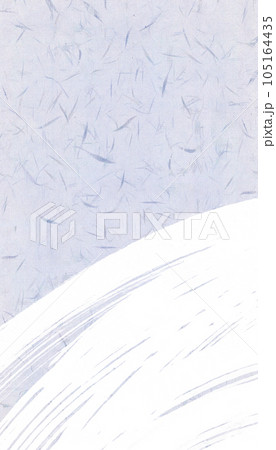 和紙風背景素材　和紙テクスチャ　薄紫系 105164435