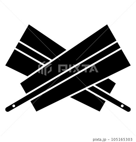 家紋(違い扇紋/浅井長政) 家紋(違い扇紋/浅井長政) 105165303