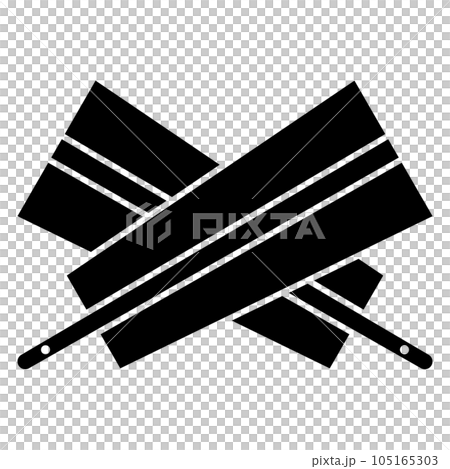 家紋(違い扇紋/浅井長政) 家紋(違い扇紋/浅井長政) 105165303