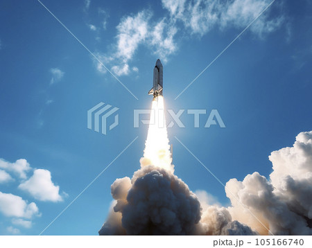 ロケットの発射 AI生成画像 Generative AI ロケットの発射 AI生成画像 Generative AI 105166740