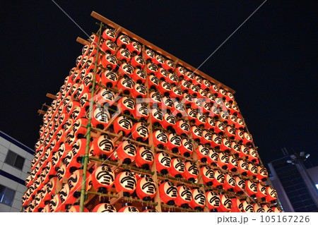 夜の久喜提灯祭　埼玉 105167226