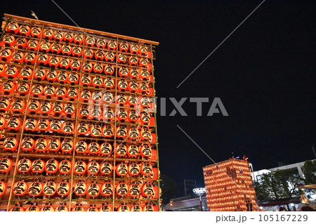 夜の久喜提灯祭 埼玉 夜の久喜提灯祭 埼玉 105167229