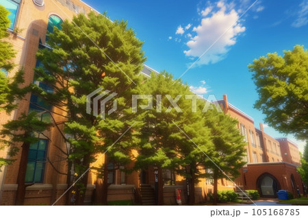 AI画像 北海道大学キャンパスイメージ AI画像 北海道大学キャンパスイメージ 105168785