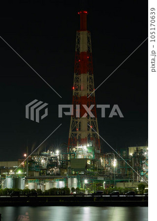 工場夜景 105170639