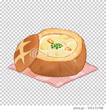 パンシチューのイラスト 105172796
