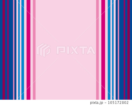 ストライプ　フレーム　ビビッド 105172802