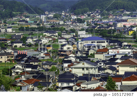 世羅 普門閣からの世羅の街並み 本郷周辺 広島県世羅町 世羅 普門閣からの世羅の街並み 本郷周辺 広島県世羅町 105172907