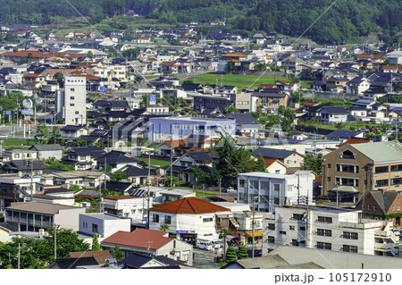 世羅　普門閣からの世羅の街並み　本郷周辺　広島県世羅町 105172910