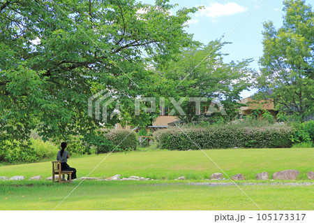 夏の安曇野ちひろ公園 105173317