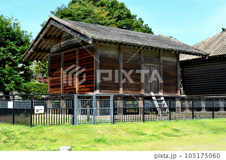 校倉造の倉庫が復元されてある中宿歴史公園 105175060