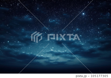 幻想的な星空　AI生成画像　AI画像 105177305