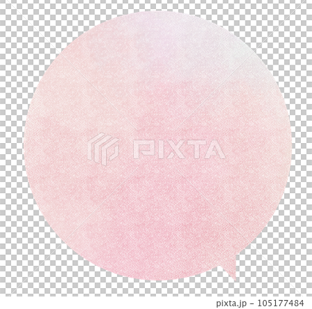 Speech bubble with watercolor gradient pattern Speech bubble with watercolor gradient pattern 105177484