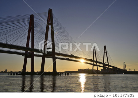 日の出の風景 105177805