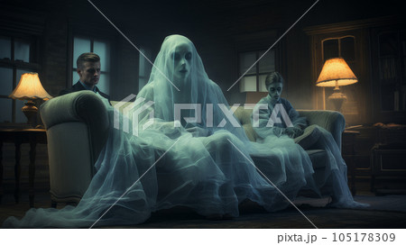 ghosts in the house 105178309