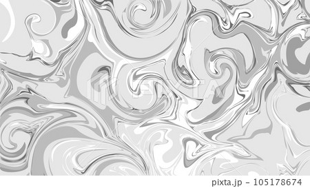 白黒のマーブル模様（グレーベース）のイラスト素材 [105178674] - PIXTA