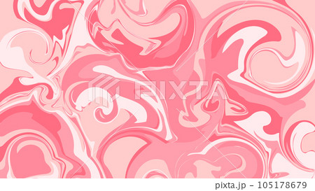 ピンクのマーブル模様 ピンクのマーブル模様 105178679