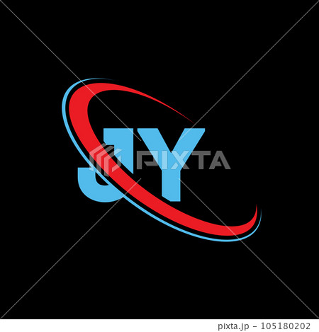 JY J Y letter logo design. Initial letter JY...のイラスト素材 [105180202] - PIXTA