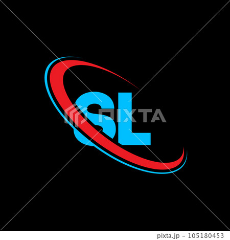 Initial Letter SL Logo Template Design Royalty Free SVG, Cliparts, Vectors,  and Stock Illustration. Image 110734892.