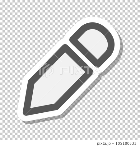 Sticker style mini mini icon pen 105180533