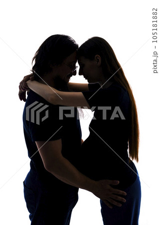 beautiful young couple expecting baby beautiful young couple expecting baby 105181882
