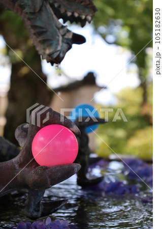 風鈴　風鈴祭　風鈴参道　比叡山坂本駅　JR琵琶湖線　JR京都線　天台宗総本山　夏祭り　夏休み　熱中症 105182630