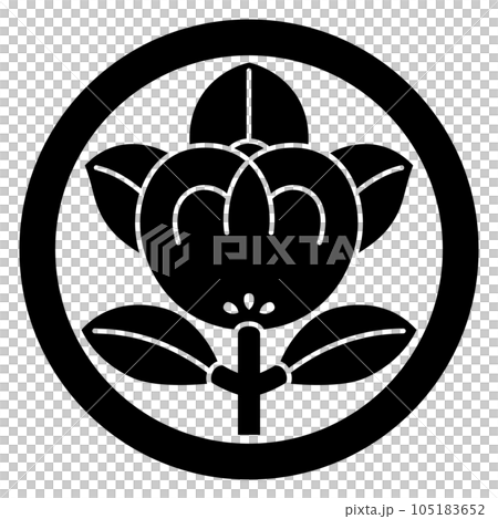 家紋（丸に橘紋/井伊直虎） 105183652