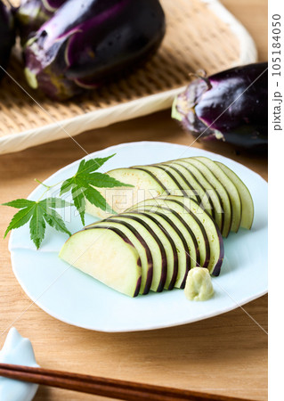 水茄子の刺身 和歌山県産 水茄子の刺身 和歌山県産 105184050