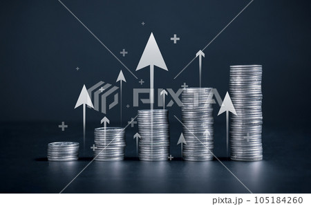 Financial growth, Interest rate increase, Interest rate financial 105184260