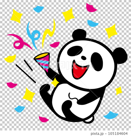 可愛簡單的熊貓麵包和餅乾！暫停 105184604