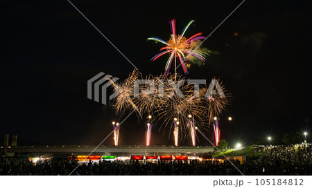 亀岡平和祭保津川市民花火大会2022 亀岡平和祭保津川市民花火大会2022 105184812
