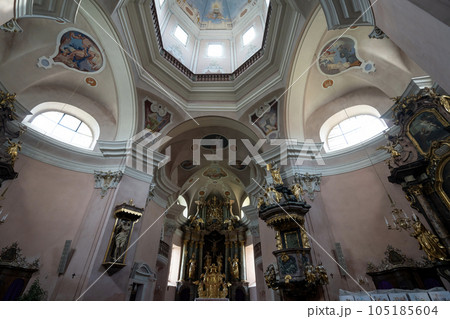 Holy Cross Church in Villach, Austria 105185604