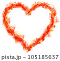 ハート 105185637