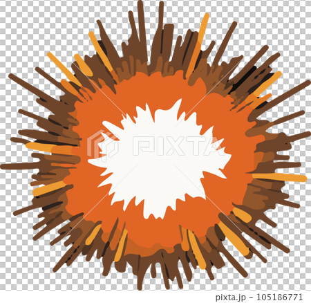 Explosion/flash effect material Explosion/flash effect material 105186771