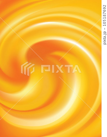Orange curled background 105187692
