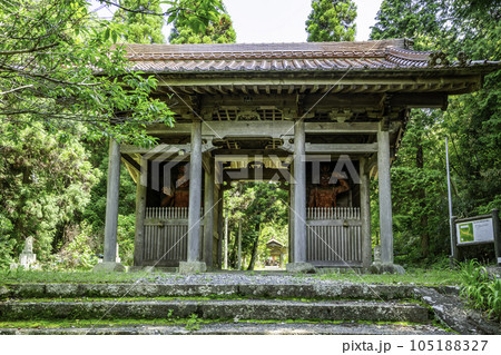 篁山の竹林寺 仁王門 広島県東広島市 篁山の竹林寺 仁王門 広島県東広島市 105188327