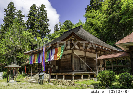 篁山の竹林寺 本堂 広島県東広島市 篁山の竹林寺 本堂 広島県東広島市 105188405