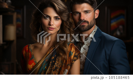 indian couple 105188465