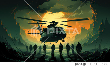 helicopter landing special forces helicopter landing special forces 105188659
