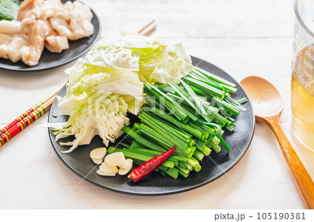 モツ鍋の材料　 105190381