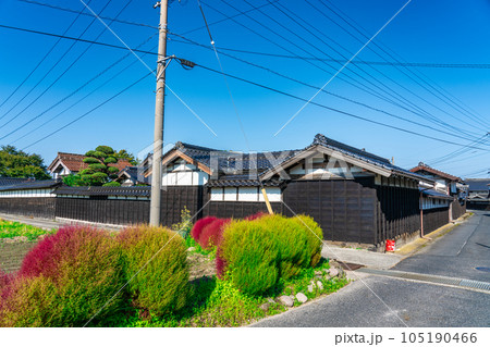 【重要伝統的建造物群保存地区】所子　シモの南門脇家住宅と集落　鳥取県西伯郡大山町 105190466